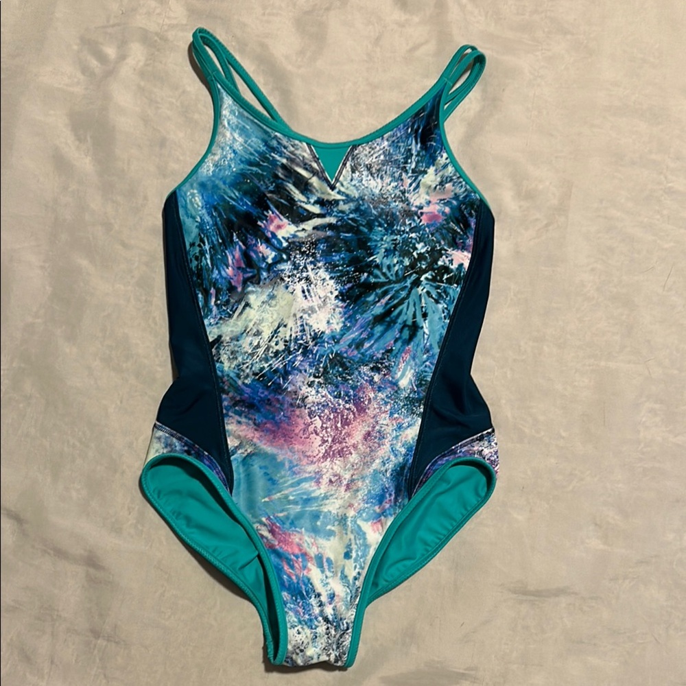 Ivivva Reversible One Piece Swimsuit Sz 6